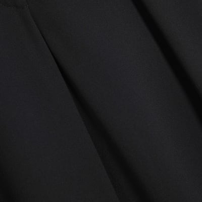 Black Wide Leg Trousers