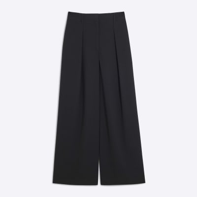 Black Wide Leg Trousers