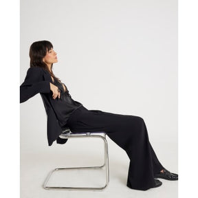 Black Wide Leg Trousers