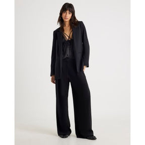 Black Wide Leg Trousers