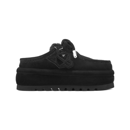 Blizzard Black Suede/Shearling
