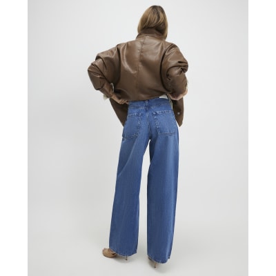 Blue Baggy Fit Jeans