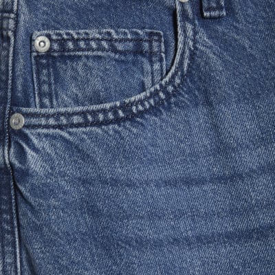 Blue Baggy Fit Jeans