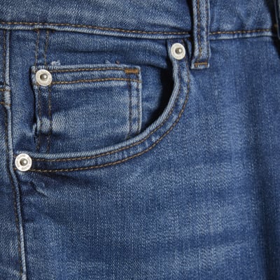 Blue Comfort Skinny Jeans
