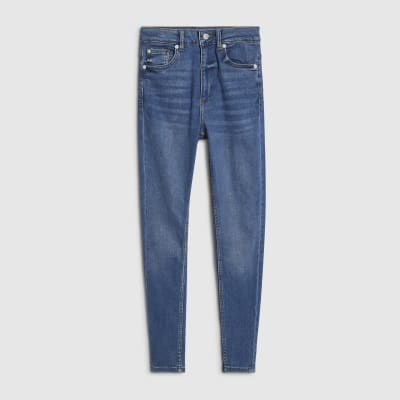 Blue Comfort Skinny Jeans