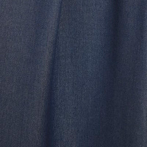 Blue Denim High Waisted Wide Leg Trousers