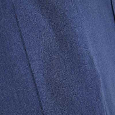 Blue Denim Look Stretch Skinny Trousers