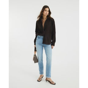 Blue Denim Mom Sculpt Jeans