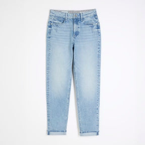 Blue Denim Mom Sculpt Jeans