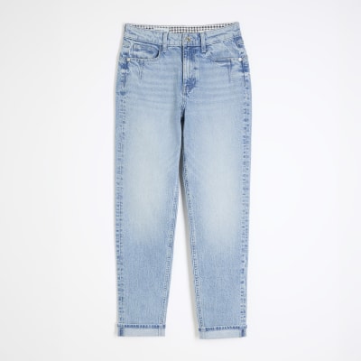 Blue Denim Mom Sculpt Jeans