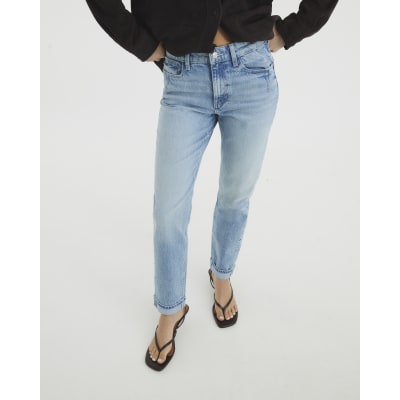 Blue Denim Mom Sculpt Jeans