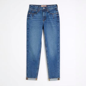 Blue Denim Sculpt Mom Jeans