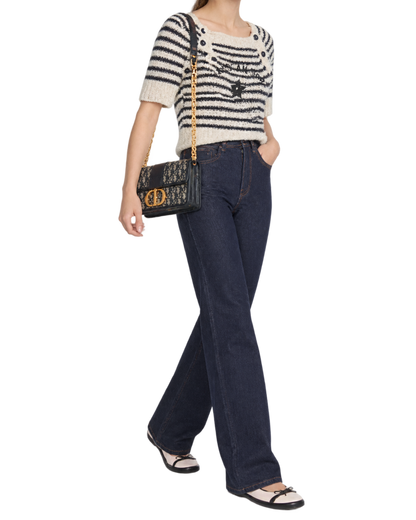 Blue Dior Oblique Jacquard