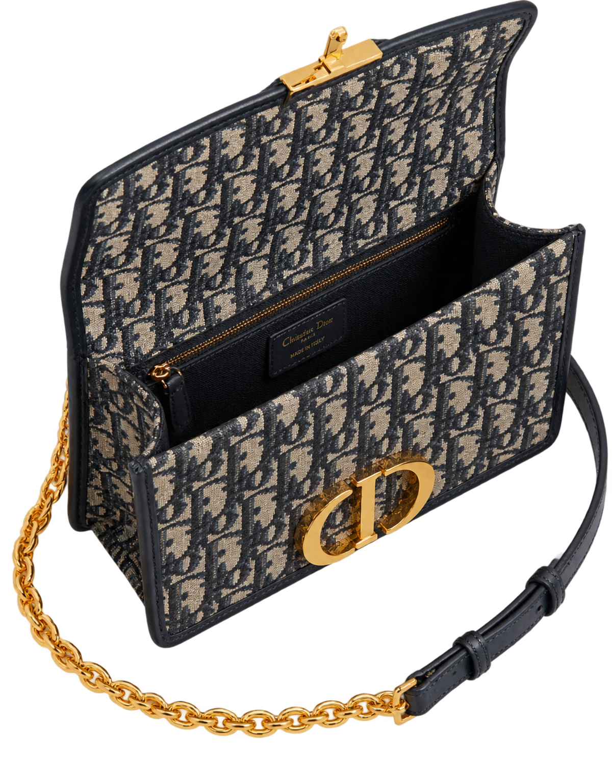 Blue Dior Oblique Jacquard
