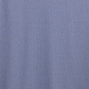 Blue High Neck Ribbed Midi Dress