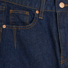 Blue High Rise Mom Jeans