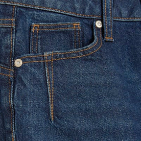 Blue High Rise Mom Jeans