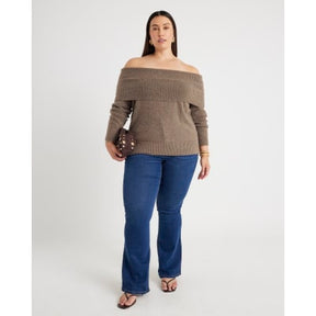 Blue High Rise Sculpt Flare Jeans