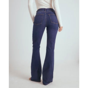 Blue High Rise Sculpt Flare Jeans