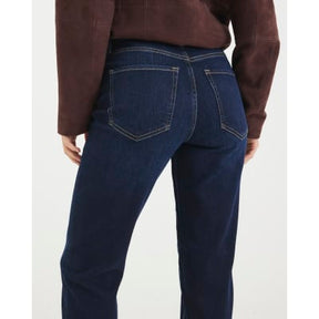 Blue High Rise Slim Fit Jeans