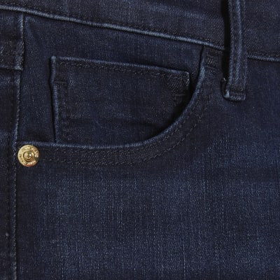 Blue High Waisted Sculpt Flare Jeans