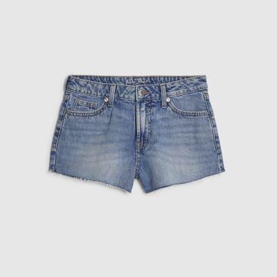 Blue Hotpant Denim Shorts