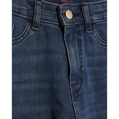 Blue Molly Mid Rise Sculpt Skinny Jeans
