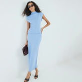 Blue Premium Maxi Skirt