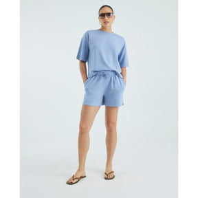 Blue Premium Short Sleeve Boxy T-shirt