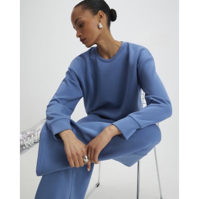 Blue Premium Sweatshirt