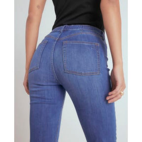 Blue Pull On Skinny Sculpt Jeans