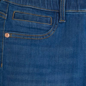 Blue Pull On Skinny Sculpt Jeans