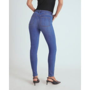 Blue Pull On Skinny Sculpt Jeans