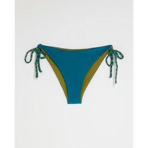 Blue Reversible Bikini Bottoms