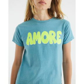 Blue Short Sleeve Amore T-shirt