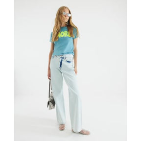 Blue Short Sleeve Amore T-shirt