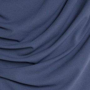 Blue Short Sleeve Off Shoulder Drape Top