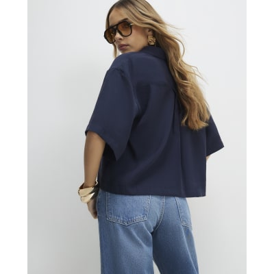 Blue Short Sleeve Polo Shirt