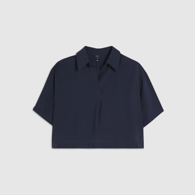 Blue Short Sleeve Polo Shirt
