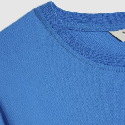 Blue Short Sleeve Slim Fit T-Shirt