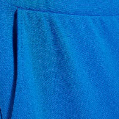 Blue Stretch Wide Leg Trousers