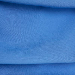 Blue Tailored Bandeau Top