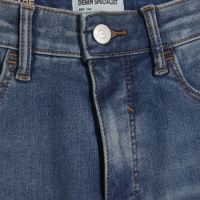 Blue Washed Sculpt Flare Jeans
