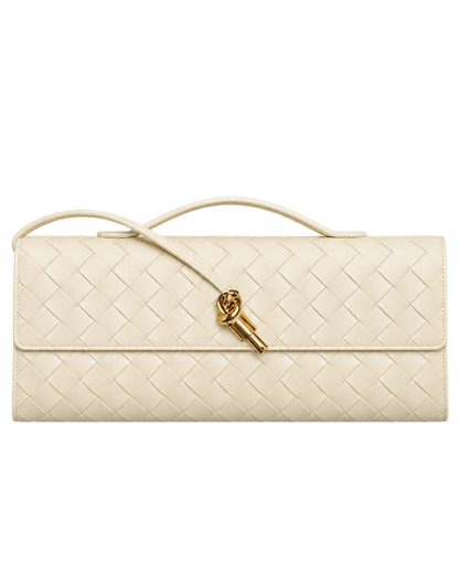 BOTTEGA VENETA Andiamo Top Handle Long Clutch