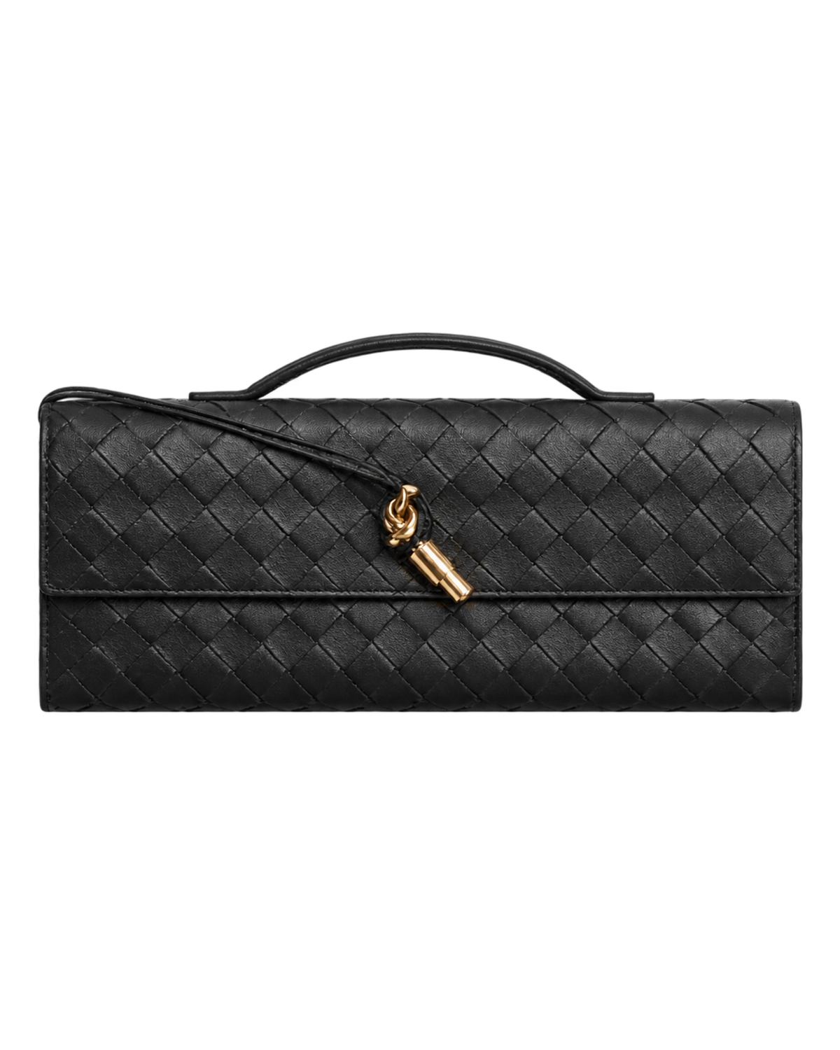 BOTTEGA VENETA Andiamo Top Handle Long Clutch