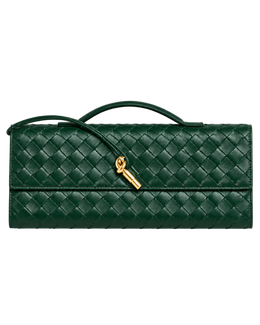BOTTEGA VENETA Andiamo Top Handle Long Clutch