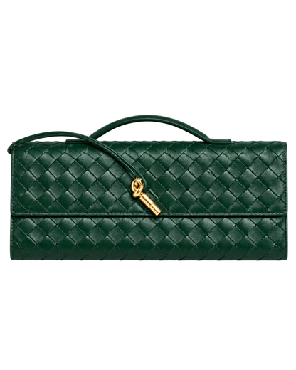 BOTTEGA VENETA Andiamo Top Handle Long Clutch