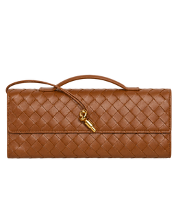 BOTTEGA VENETA Andiamo Top Handle Long Clutch