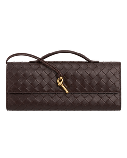 BOTTEGA VENETA Andiamo Top Handle Long Clutch