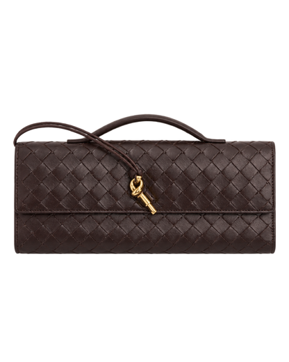 BOTTEGA VENETA Andiamo Top Handle Long Clutch